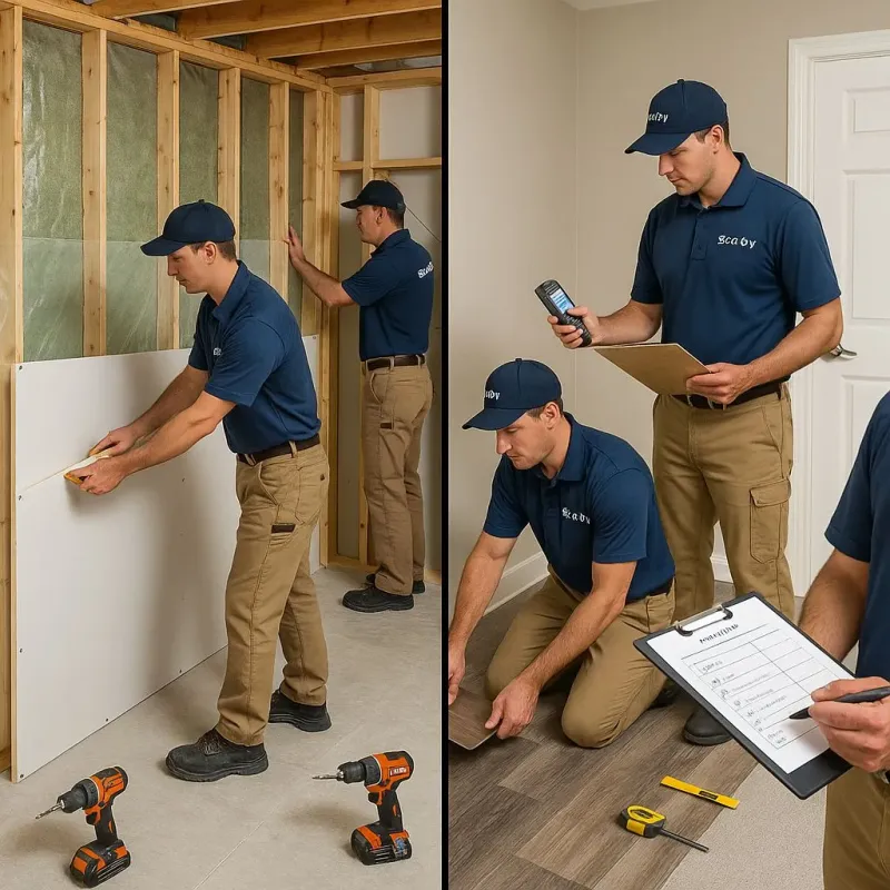 Repairs and Reconstruction process in Lake Ronkonkoma, NY